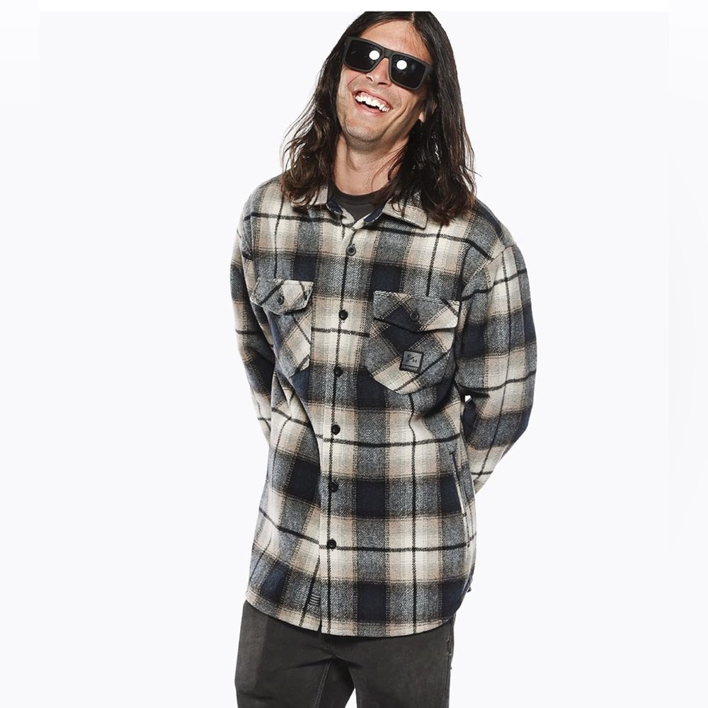 Fasthouse Folsom Heavyweight Flannel Shirt - Size M - New with Tags